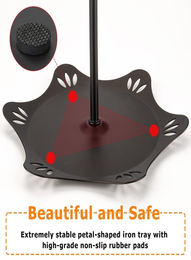 ALLCENER Coffee Mug Holder for Large Mugs, Mug Tree for Counter, Cup Holder for Countertop, Mug Rack with Tray, Metal Mug Tree with 6 Hooks, Coffee Counter Bar Accessory & Kitchen Home Organizer - Image 5
