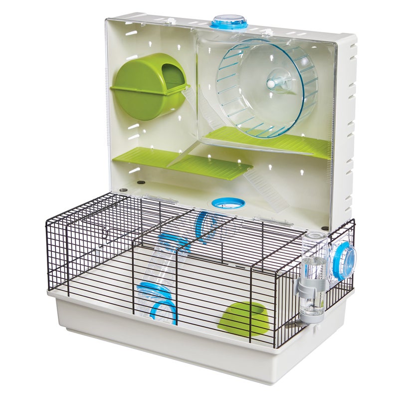 MidWest Homes for Pets Hamster Cage Awesome Arcade Hamster Home White 1811 x 1161 x 2126 Inch