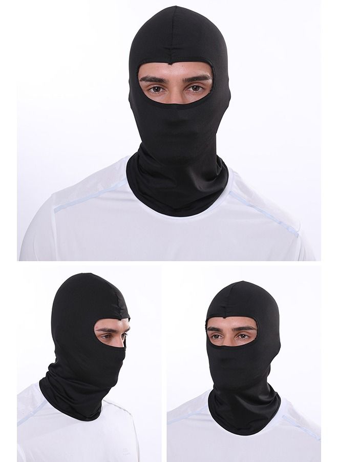 Generic Outdoor Windproof Warm Full Face Hat Three-Piece Set - Image 5