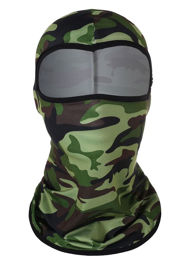 Generic Outdoor Windproof Warm Full Face Hat Three-Piece Set - Image 4