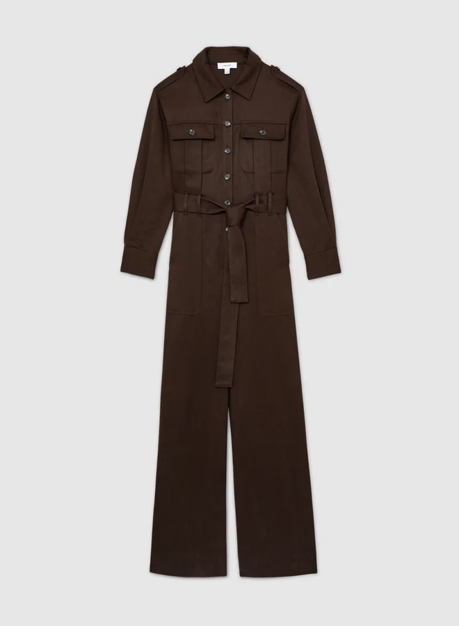 REISS Tencil Utility Jumpsuit
