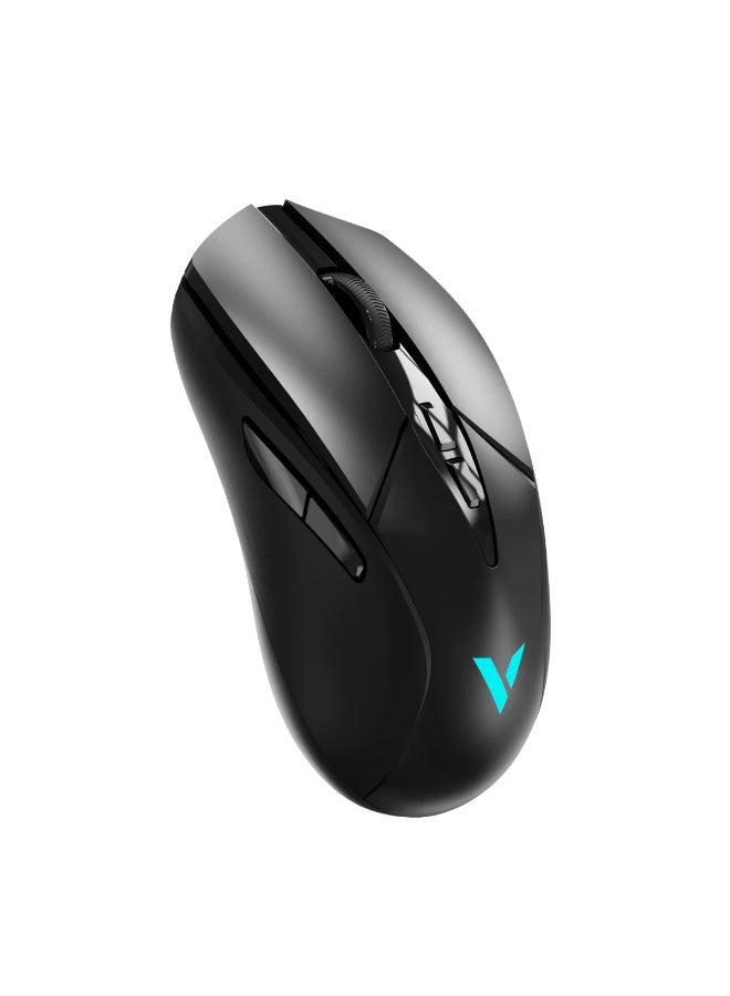 V300L Wireless & Wired Gaming Mouse, Lightweight 79g – High-Precision PAW3311 Sensor, 10 Programmable Buttons, 16 Million Color RGB Lighting, Wireless Charging, Professional Gaming Performance - Image 4