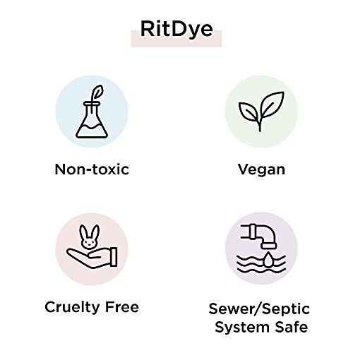 RIT صبغة قماش بودرة من ريت، سوداء - Image 5