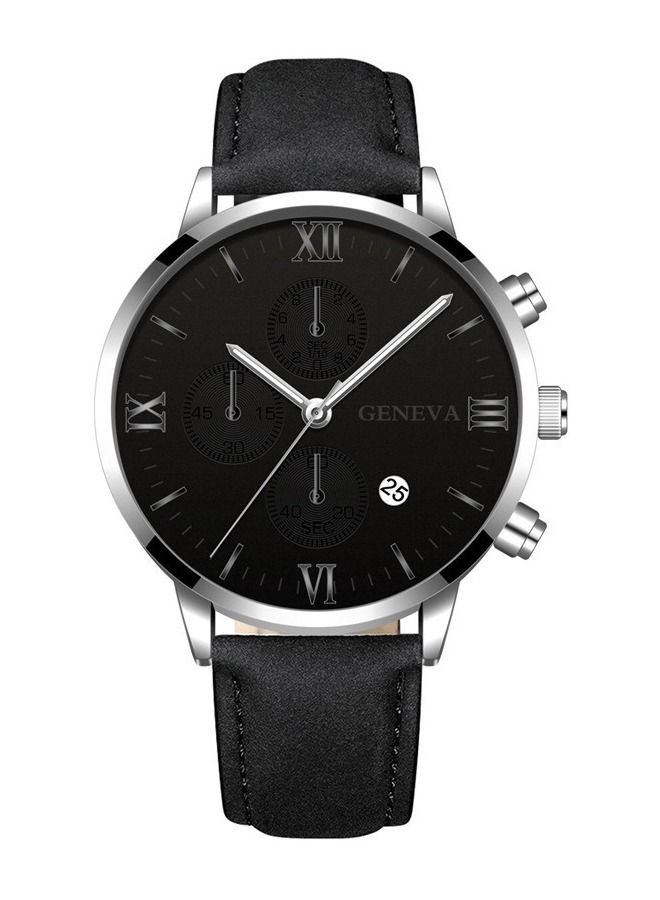 Geneva ساعة كواتز أنالوج للرجال بتصميم عصري - Image 1