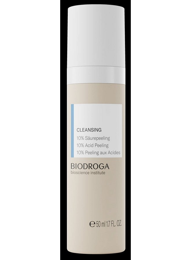 Biodroga Cleansing 10% Acid Exfoliating 50Ml Face Scrub Facial Cleansing Pore Cleanser Face Wash Scrub Deep Cleansing