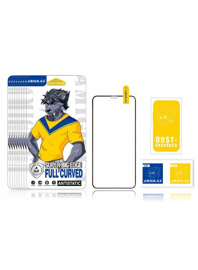 Amigo 0.33MM Big Edge Tempered Glass Mobile Phone Screen Protector For Realme 8 Pro - Image 2