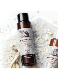 Soapbox Shampoo, Vegan & Cruelty Free Hydrating Shampoo with Coconut Oil with Shea Butter, Color Safe, Paraben and Sulfate Free All Natural Hair Cleanser, 16oz (Pack of 3) 