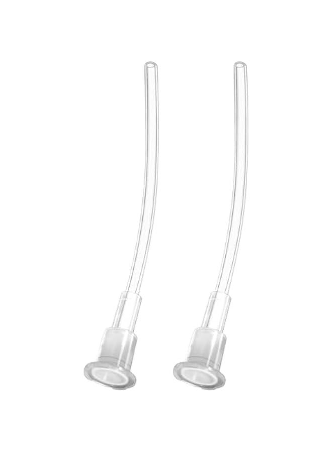 2Pcs Spray Straw Replacement for Kitchen Oil Sprayer Bottle, 4.72in/12cm Oil Dispenser Bottle Replacement Pipes for Cooking 16oz/470ml Olive Oil Glass Bottle, Replace Oil Spray Tube Set - Image 1