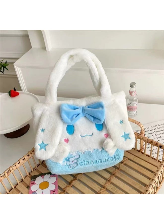 general Cartoon plush bag, crossbody bag, plush backpack, and wallet - Image 1