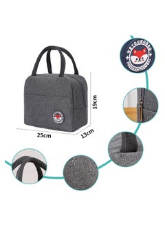 Cool Baby COOLBABY Small Thermal Bag Lunch Box （Grey）  - Image 2