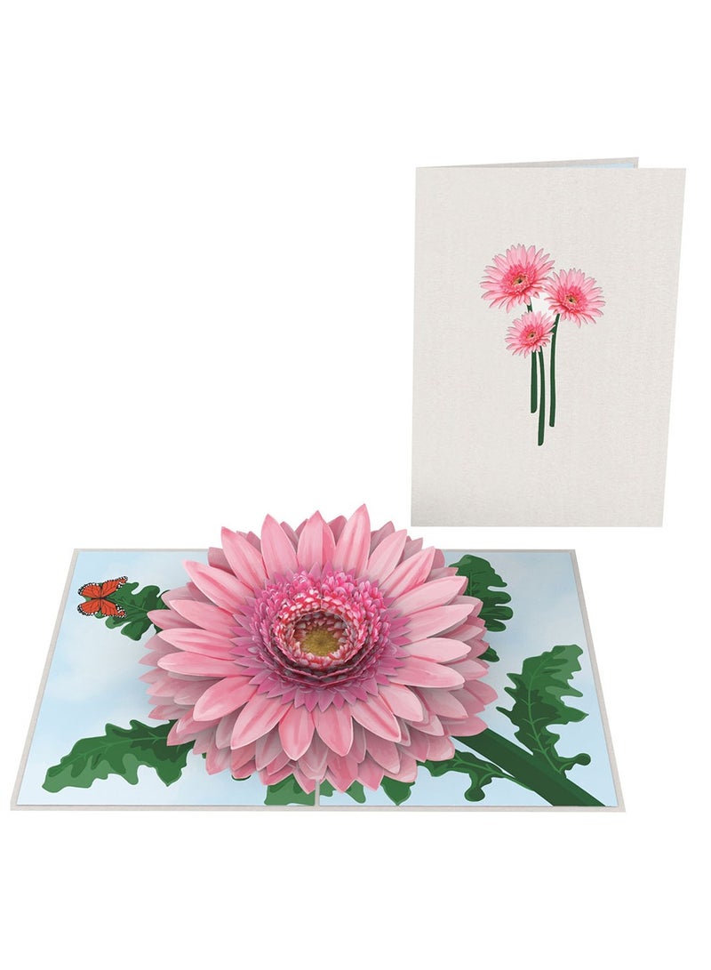 Daisies Flower Pop Up Card / 3D Greeting Cards  - Image 1