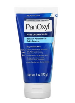 Panoxyl Acne Foaming Wash with 4% Benzoyl Peroxide, 170g