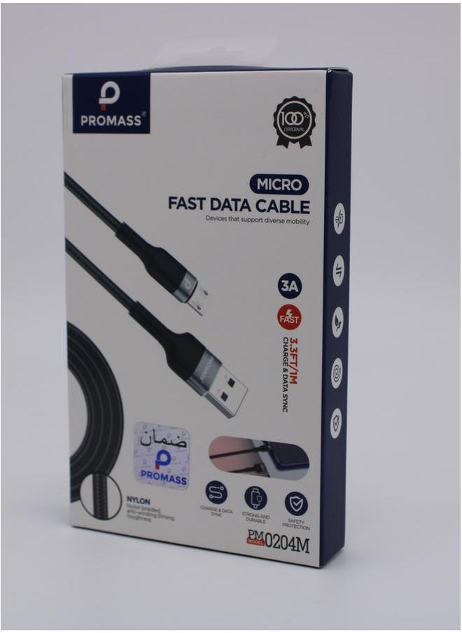 PROMASS - Unleash the Power of Seamless Connectivity with Our Micro Fast Data Cable for Rapid Data Transfer and Charging - Image 1