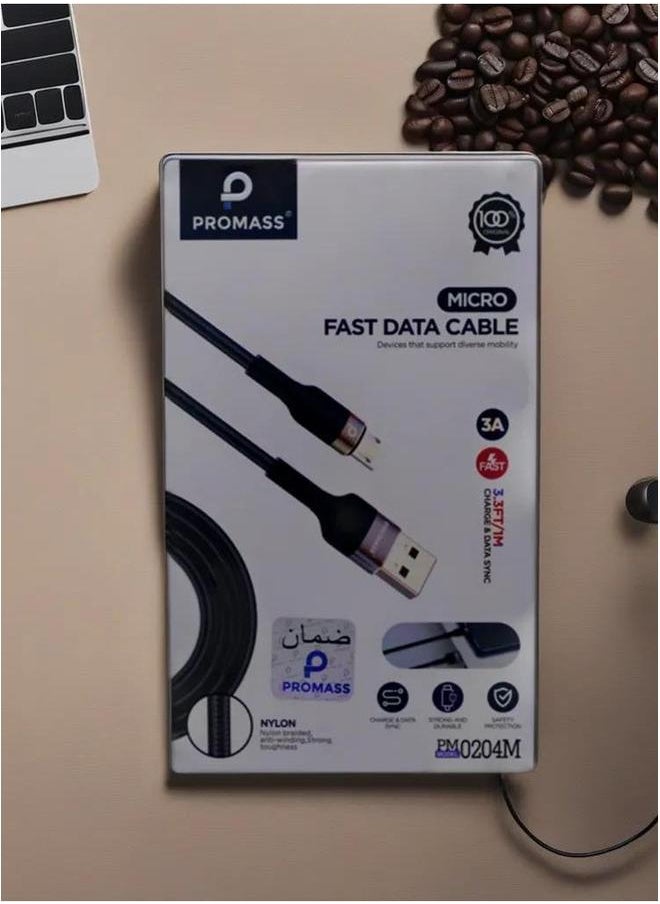 PROMASS - Unleash the Power of Seamless Connectivity with Our Micro Fast Data Cable for Rapid Data Transfer and Charging - Image 1