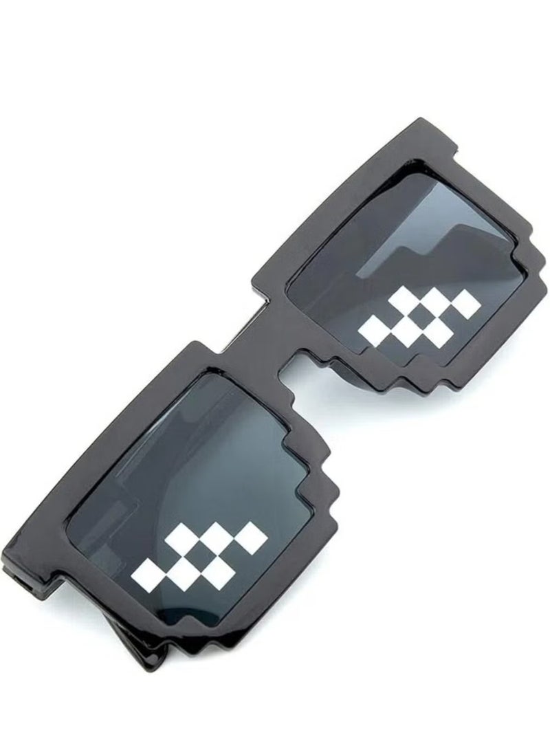 أروى 3 أزواج منقطة النظارات الشمسية فسيفساء نظارات حفلة صفقة معها ملغ ظلال لعبة - Image 3