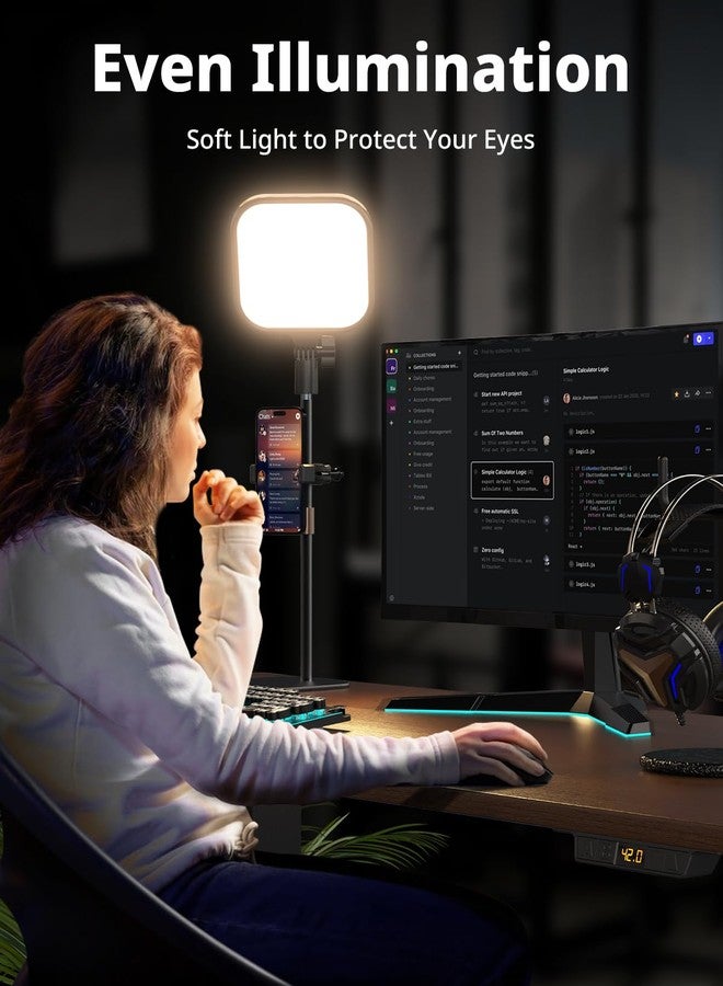 UBeesize 8" Full Screen Light for Desk - Image 2