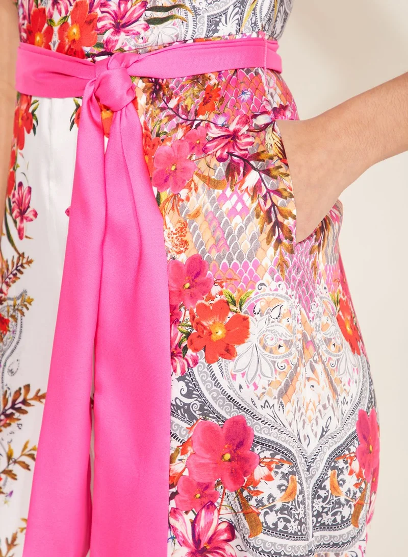 Ted Baker Solana Floral Print Jumpsuit