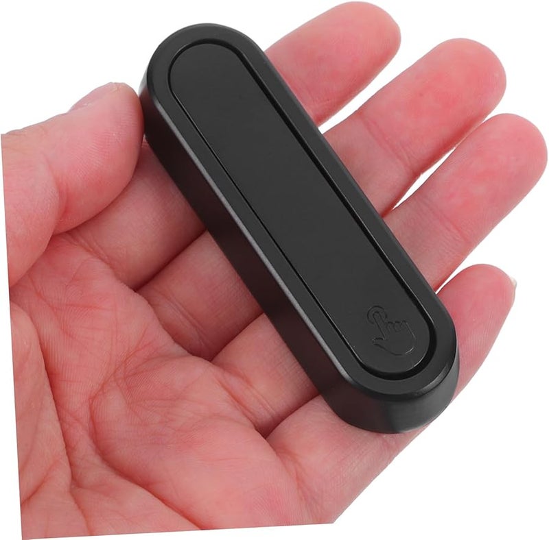 خطافات معطف قابلة للطي باللون الأسود - حزمة من قطعتين - مثبتة على الحائط متينة لتعليق المعاطف والقبعات والحقائب والمفاتيح - Image 5