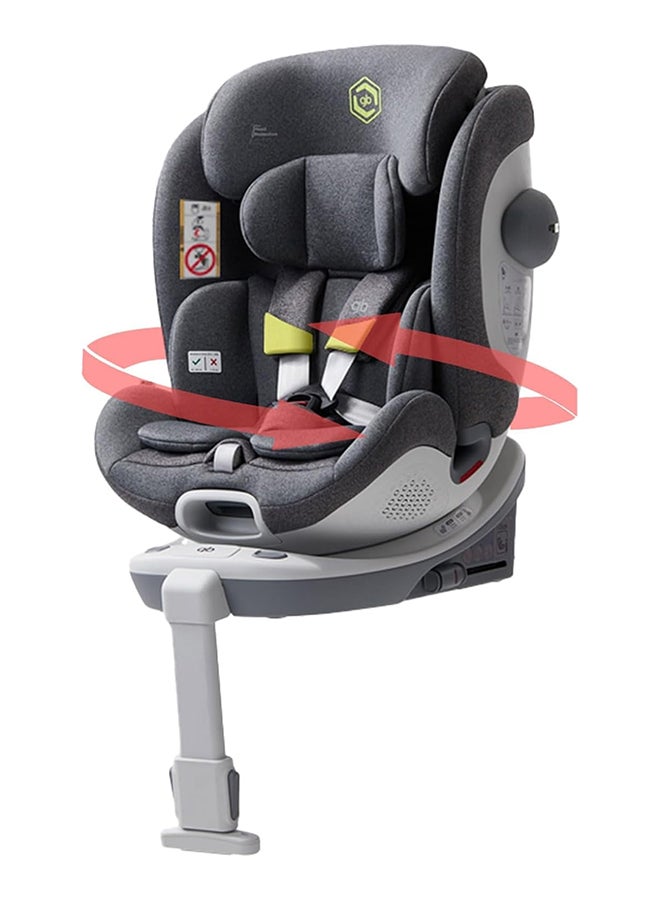 GB Safety Cabin S3 Convertible Car Seat, 360° Swivel, 0-7 Years, Grey, Booster Seat & Facing Booster Seat - Image 1