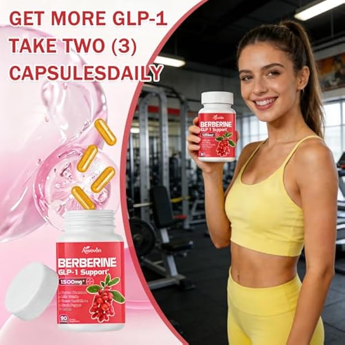Berberine 1500mg Capsules with Ceylon Cinnamon, Chromium & Alpha Lipoic Acid – Metabolic Support Supplement for Energy & Weight Management – Vegan, Non-GMO – 90 Count - Image 3