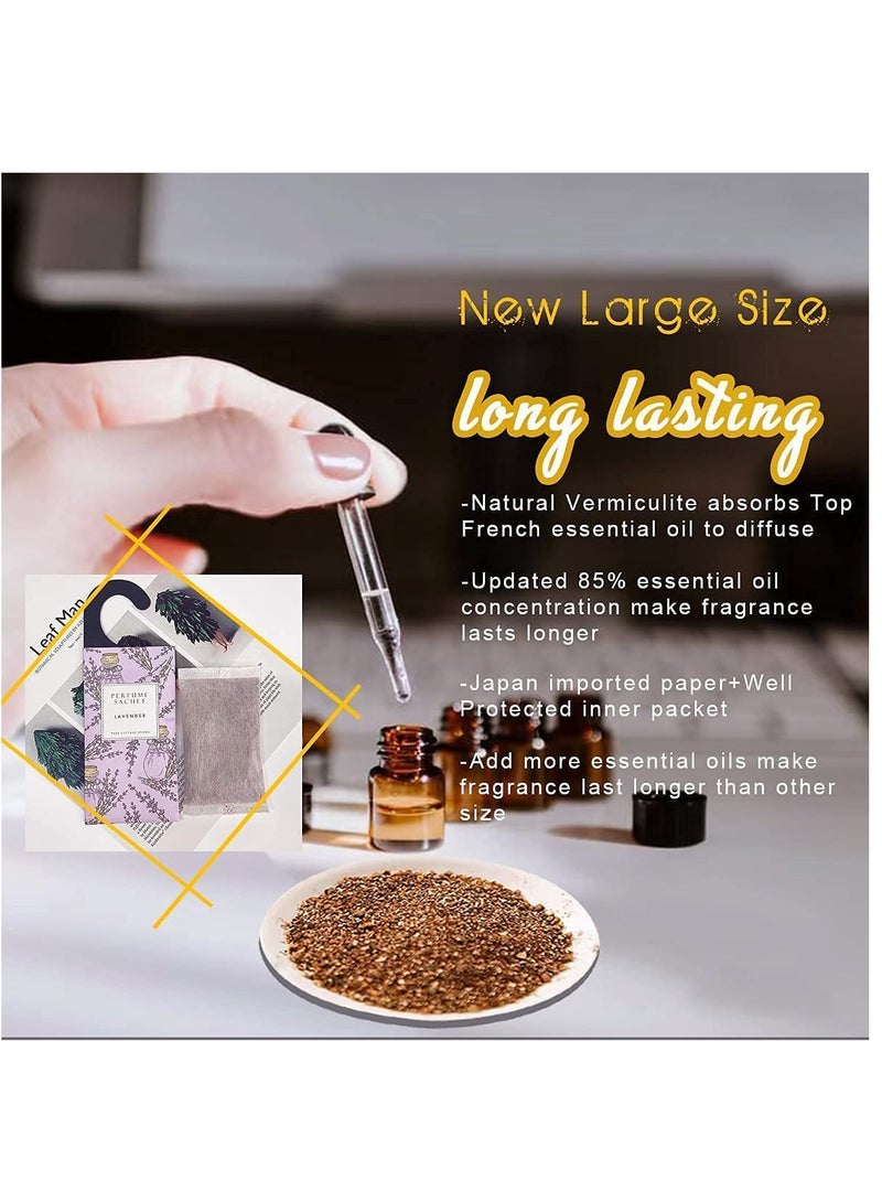 KASTWAVE معطر خزانة ياسمين معلق 1 عبوة 12 قطعة معطر رائحة الدرج معطر هواء خزانة معطر برائحة منعشة معطر منزلي سيارة برائحة طويلة الأمد معطرات رائحة الطيب - Image 3