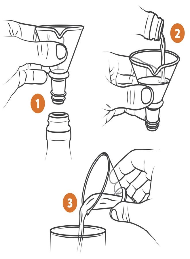 Final Touch Bottle-Top Martini Jigger Stopper (FTA7040) - Image 3