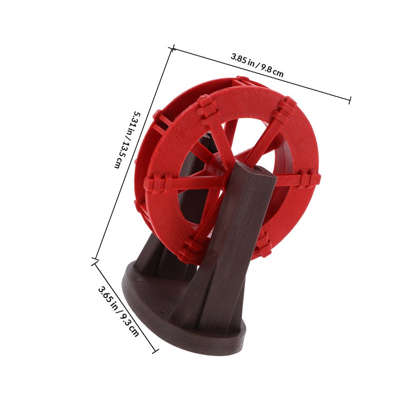 Water Wheel Miniature Water Wheel Water Simulation Wheel Model Water For Pond Fish Water Wheel - Image 2