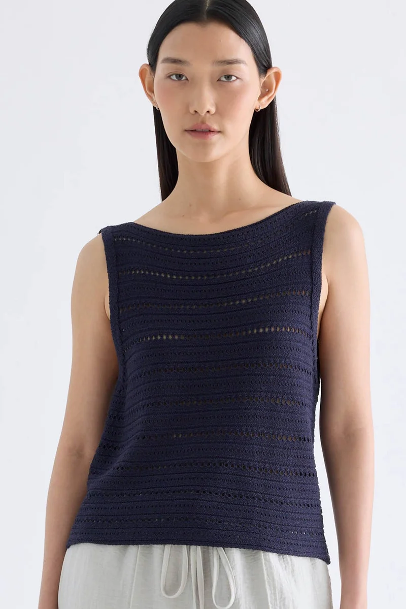 ذا اديتورز ماركت Alaris Crotchet Knit Tank