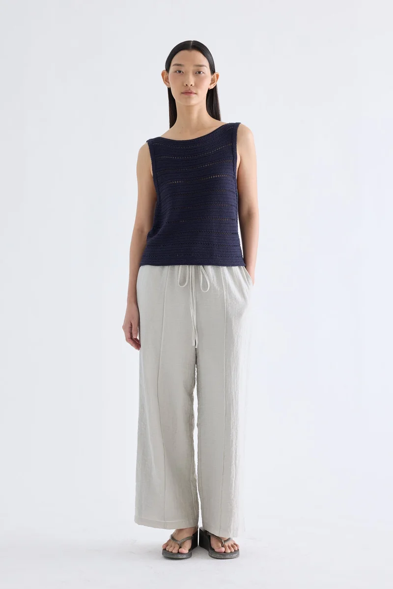 ذا اديتورز ماركت Alaris Crotchet Knit Tank