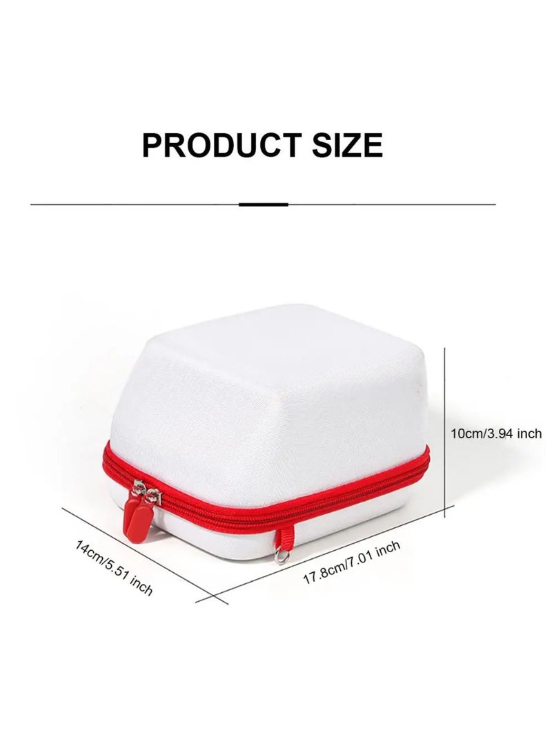 Universal Instant Camera Storage Bag for Polaroid GO/One Step 2/NOW+ Carrying Case Hard Protective Cover EVA Anti-drop (Black) - Image 5