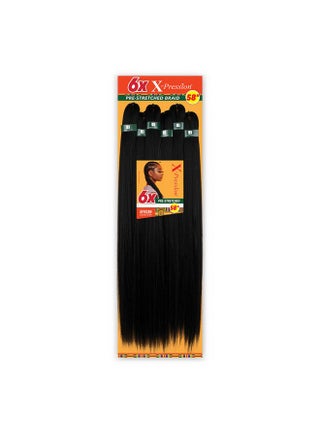 Sensationnel Xpression prestretched braiding hair - Kanekalon flame retardant smooth yaki braid hair extension 6X 58 inch (Color:1B OFF BLACK) - pzsku/ZD24F7DAF65128DB71FA1Z/45/1745412316/620a0f7c-26ff-4dae-8799-f259f590e57c