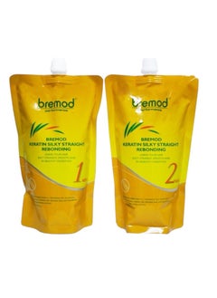 BREMOD Bremod hair keratin Silky Straight Hair rebonding set 