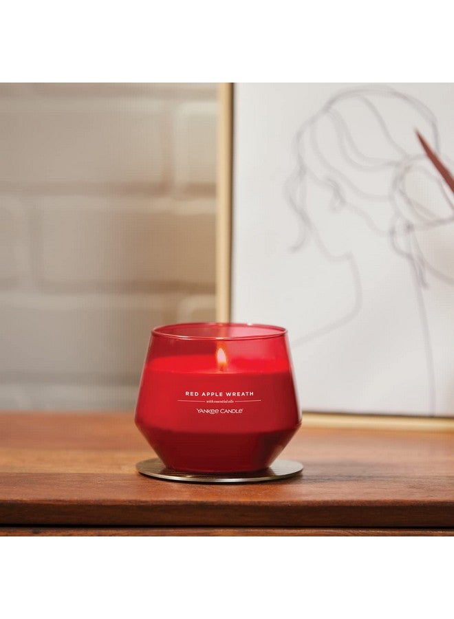 Yankee Candle Studio Medium Candle, Red Apple Wreath, 10 oz: Long-Lasting, Essential-Oil Scented Soy Wax Blend Candle | 40-65 Hours of Burning Time - Image 5