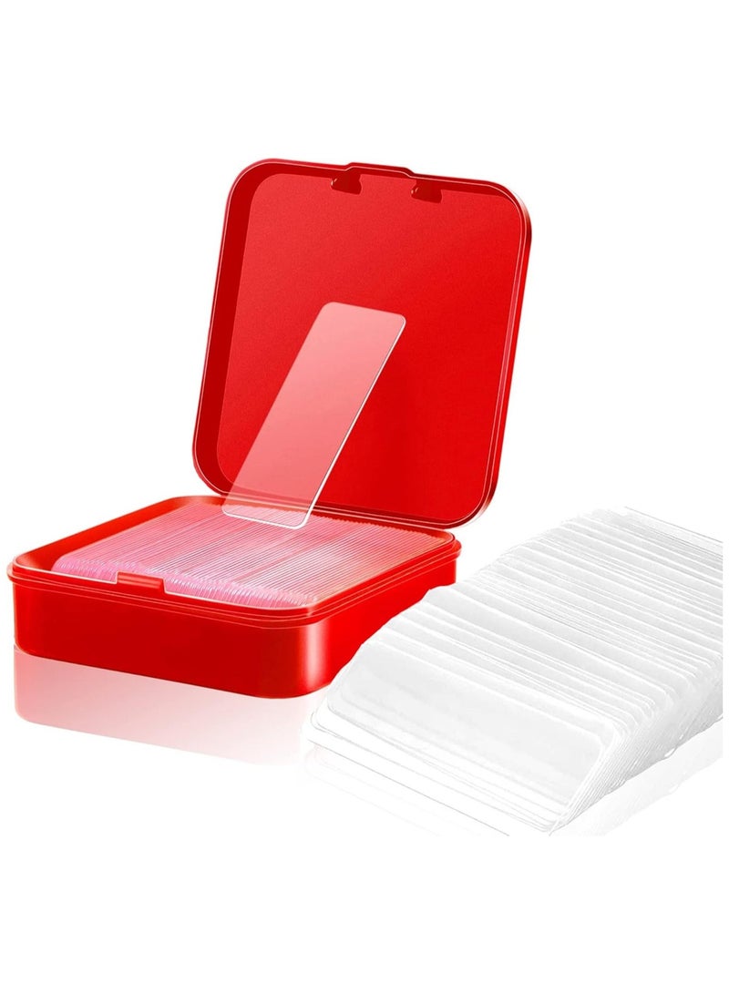 60 pieces of transparent  multi-use adhesive - Image 1