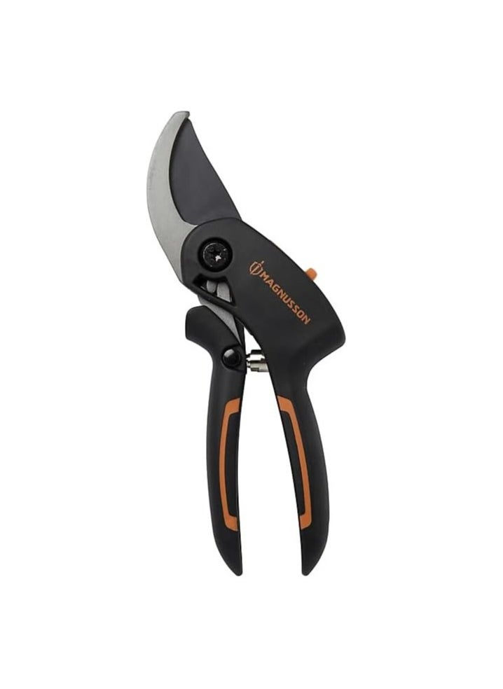 Magnusson Lightweight Bypass Secateurs for Garden Pruning High carbon steel & nylite 0.21m x 73mm  - Image 2