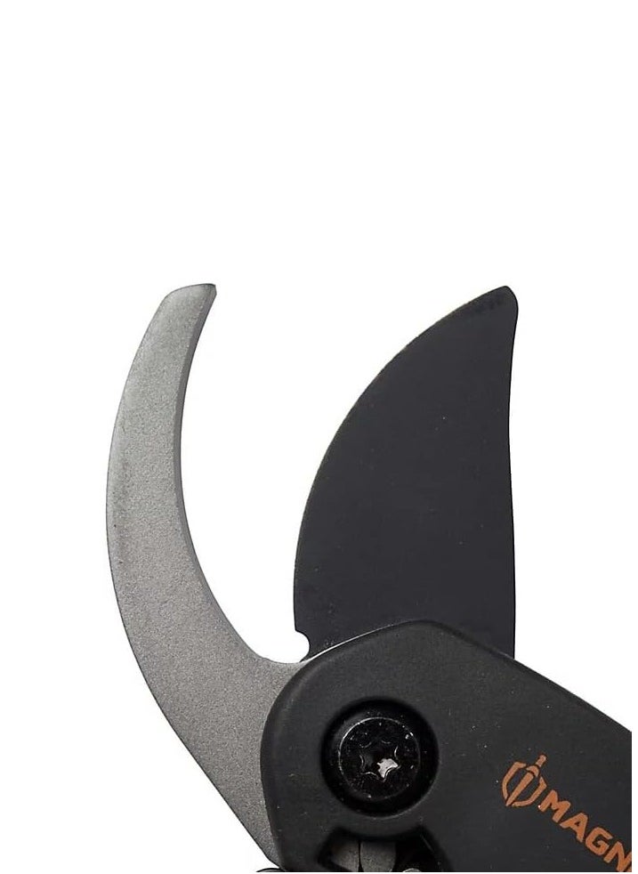 Magnusson Lightweight Bypass Secateurs for Garden Pruning High carbon steel & nylite 0.21m x 73mm  - Image 4