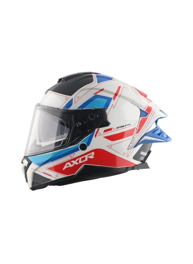 AXOR Brutale Ryden Dual Spoiler Full Face Helmet - Image 1
