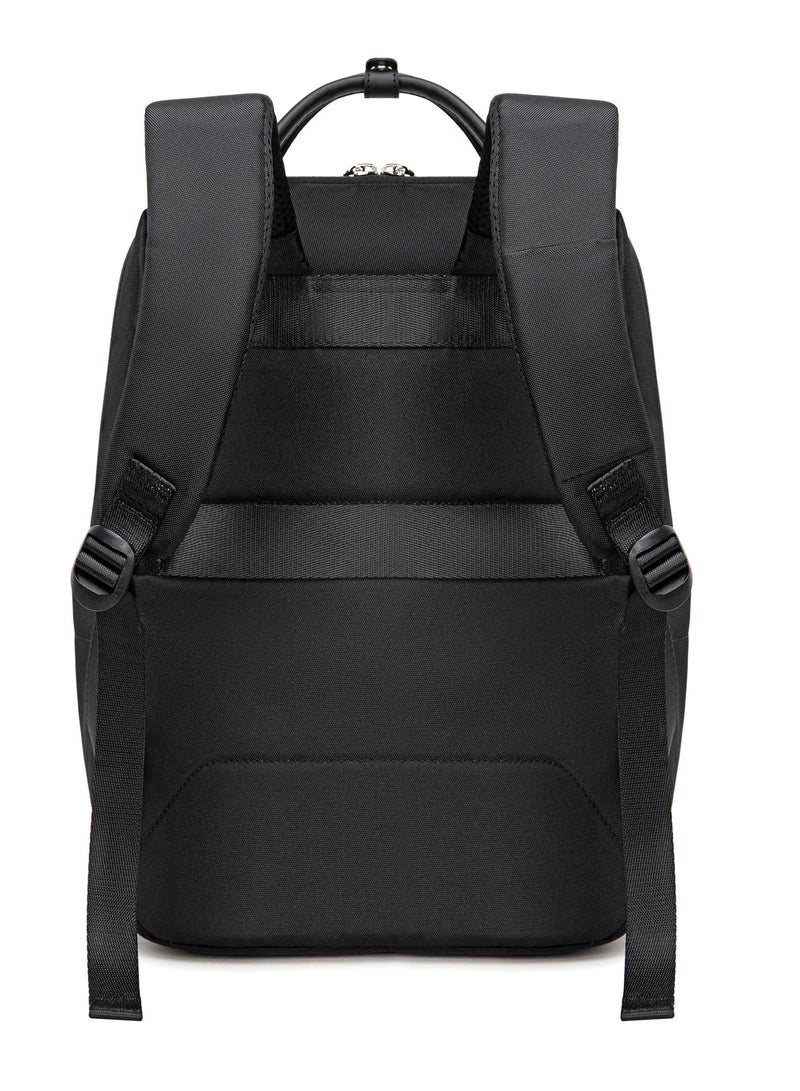Chantria Premium Lightweight Laptop backpack for Women Water Resistant Multifunctional Anti-Theft Daypack with Separate Laptop Compartment, CB00639- Black - Image 4