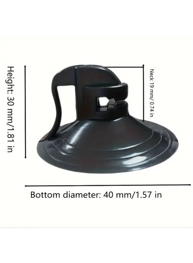 24 Pcs Black Suction Cups For Car Window Shades Windshield Sunshade Installation - Image 2