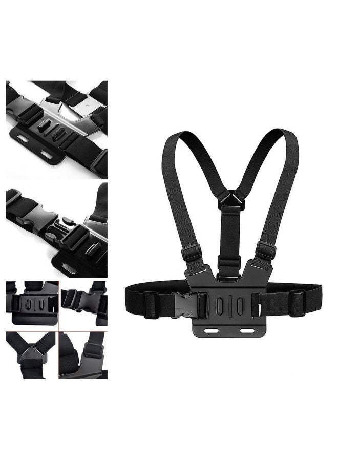 كي6 حزام صدر كاميرا جوبرو الرياضية، حزام ذراع، حزام معصم، حزام صدر لتسجيل رحلات الكاميرا، حزام صدر كاميرا، حزام كتف فردي - Image 3