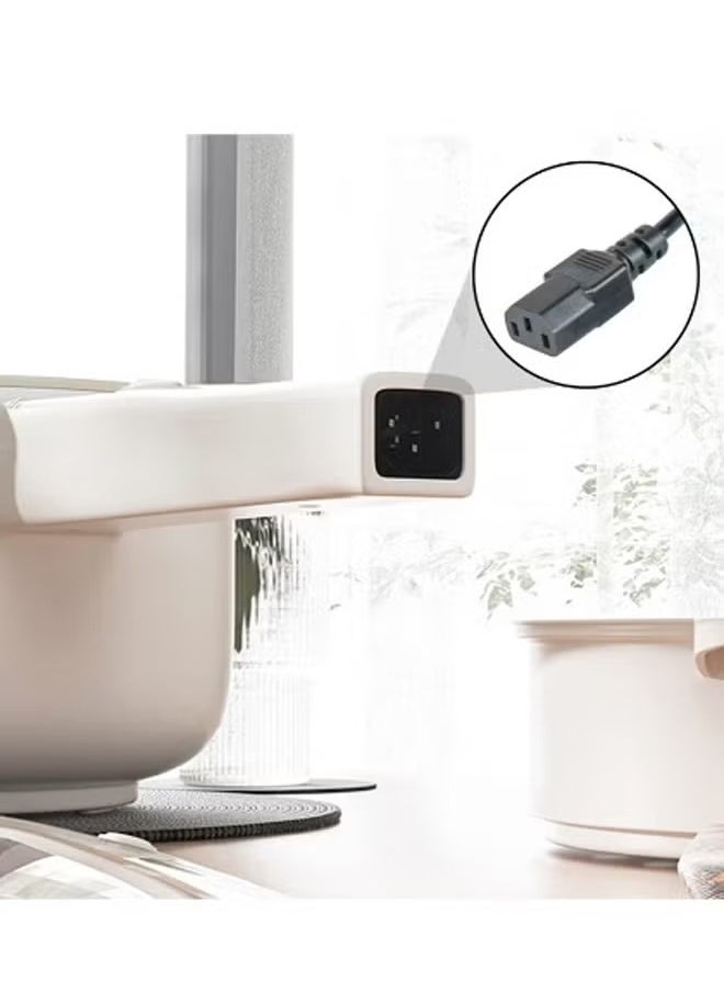 HQ-GAMING - Electric Hot Pot 2.0L Electric Cooker Non-Stick Mini Hot Pot Shabu Shabu Rapid Noodles Cooker Electric Skillet Frying Pan for Noodles Egg Steak Oatmeal and Soup - Image 1