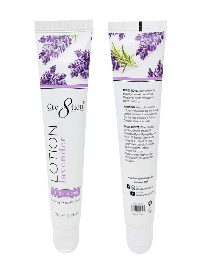 Cre8tion Premium Hand and Body Lotion, Made in Korea (Lavender - 2 Pack) - Image 2