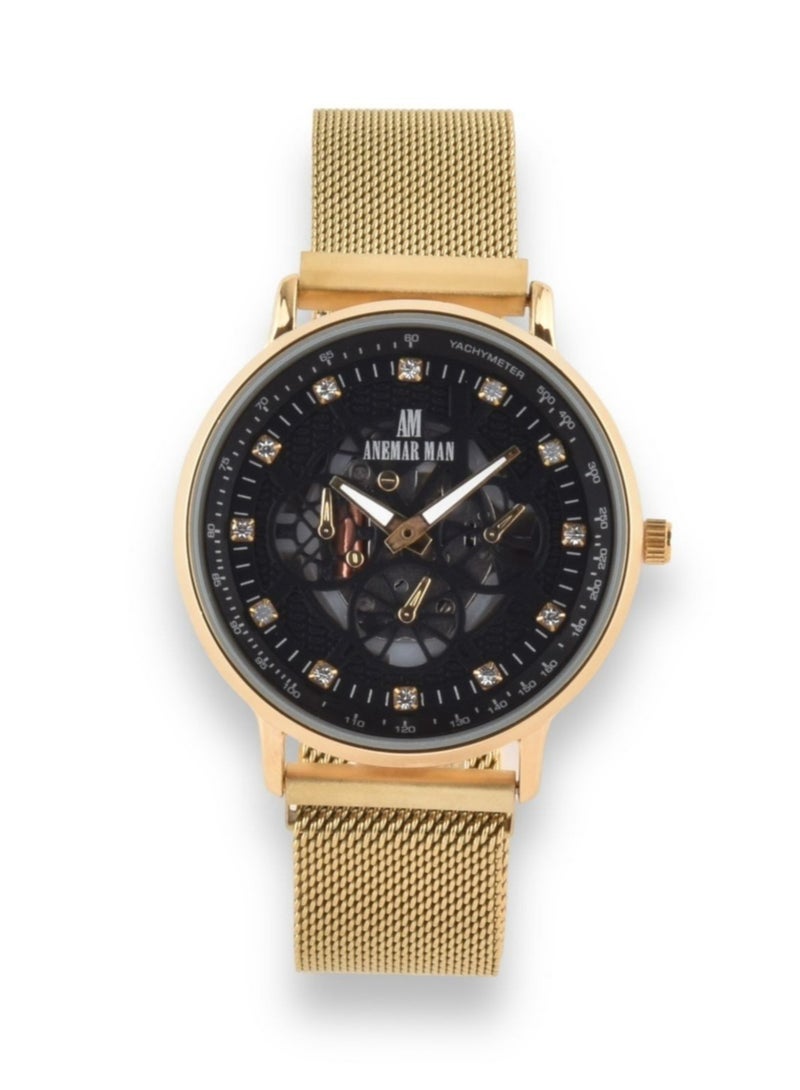 FANDER BLUE New watch for men, elegant shape, made of stainless steel