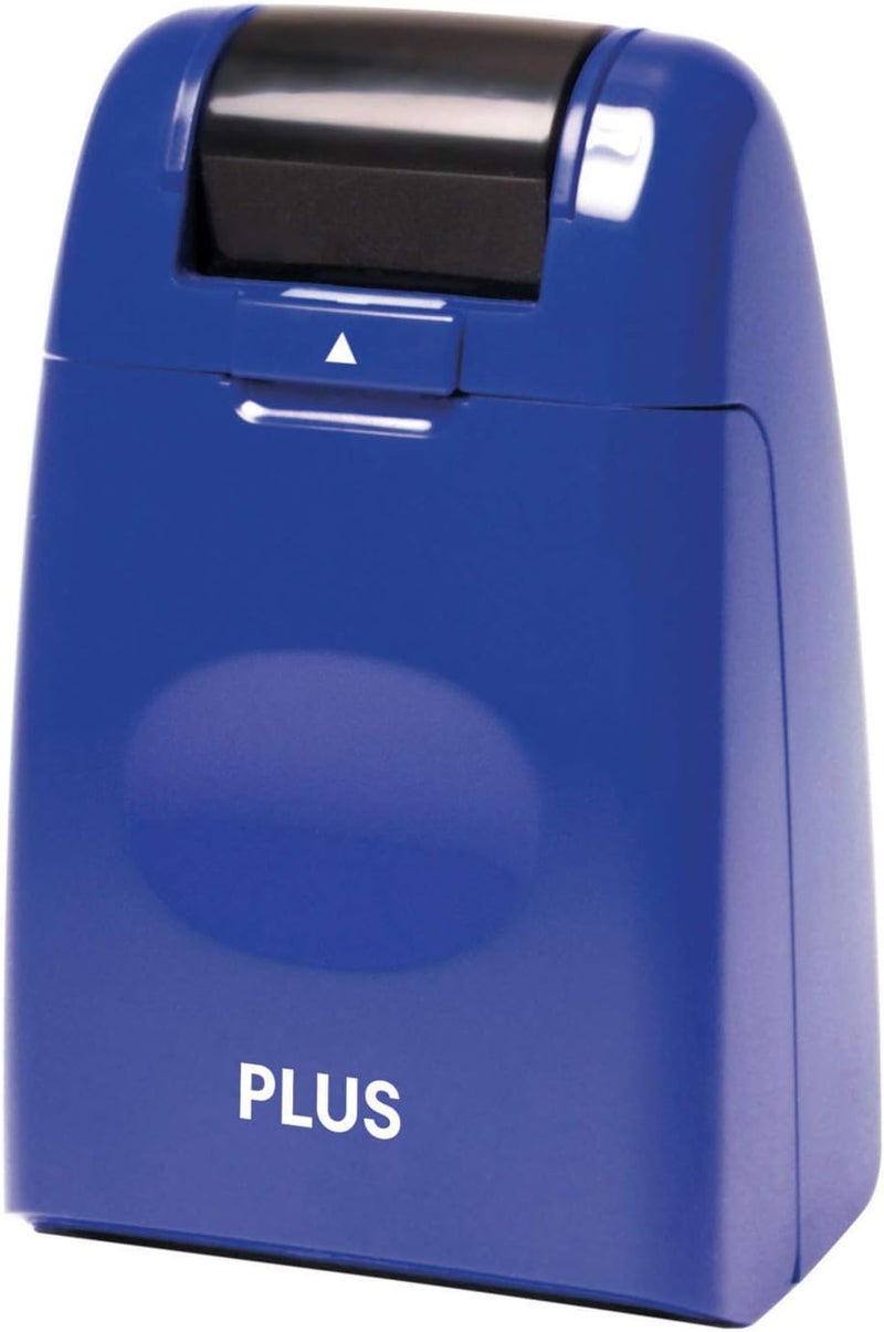 Plus Guard Your ID Identity Protection Stamp Roller - Identity Theft Prevention, Security Stamp Masker, Navy Blue (38028) - Image 1