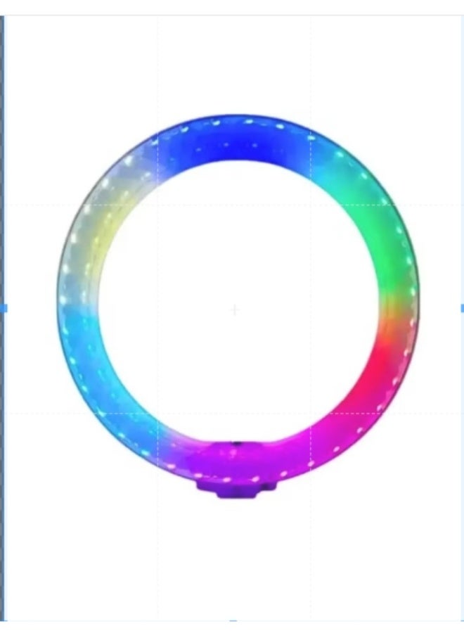 3D Multi-Color RGB LED 3D-26 Ring Light For Photography Vlogging And Reels - Image 1
