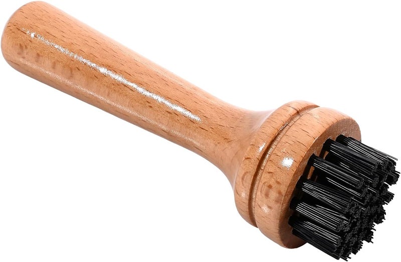 FOSHIO Rivet Brush for Vinyl Wrap, Graphics Reflective Film on Rivets, Wooden Washing and Cleaning Brush, Portable Cleaning Tool Household Items for Home Kitchen Office Car - Image 1