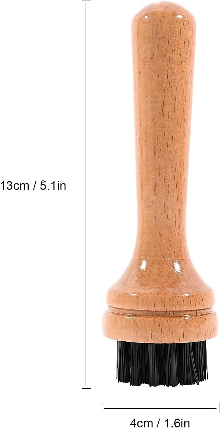 FOSHIO Rivet Brush for Vinyl Wrap, Graphics Reflective Film on Rivets, Wooden Washing and Cleaning Brush, Portable Cleaning Tool Household Items for Home Kitchen Office Car - Image 2