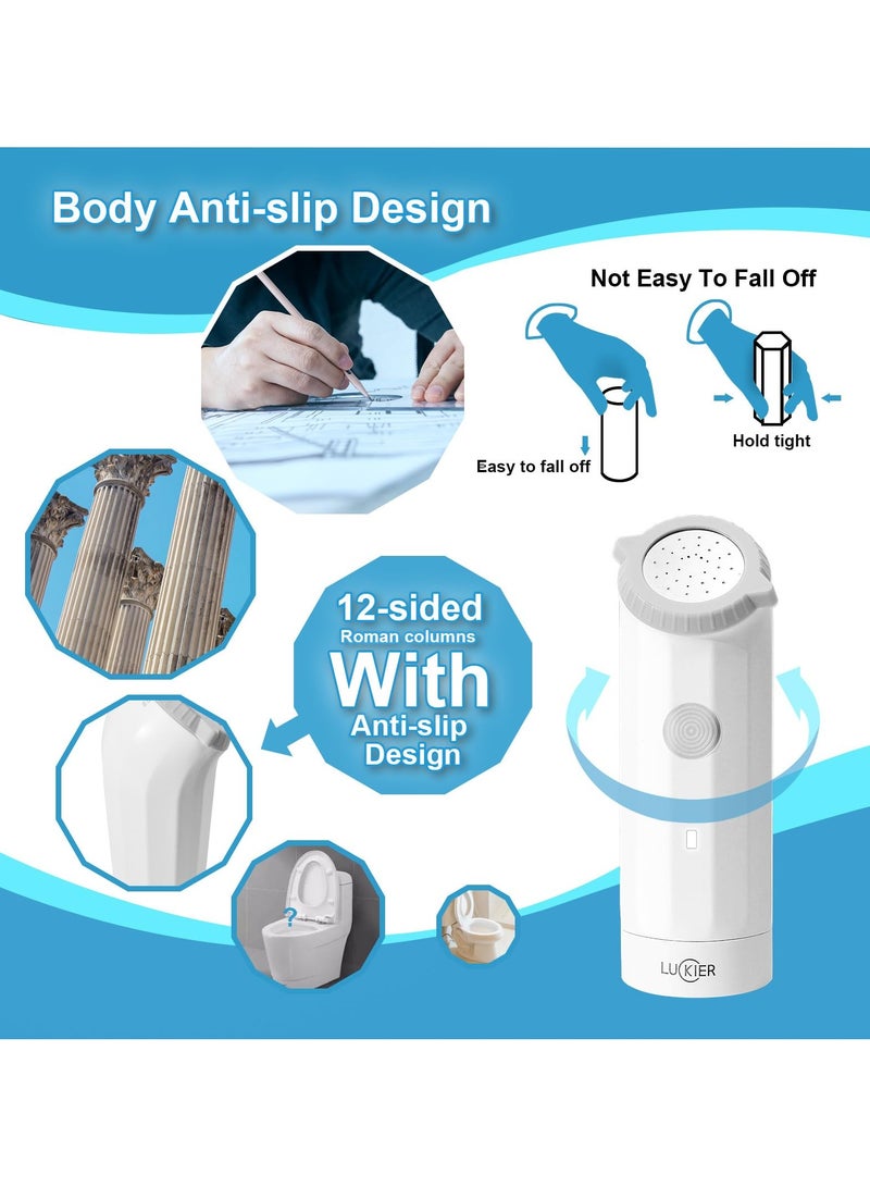 MAKS & CO. Portable Travel shattaf Handheld Personal Bidet Electric Mini Bidet Sprayer with 2 Water Pressure Levels for Personal Hygiene Cleaning/Soothing Postpartum Care/Baby Care/Outdoor Traveling - Image 4