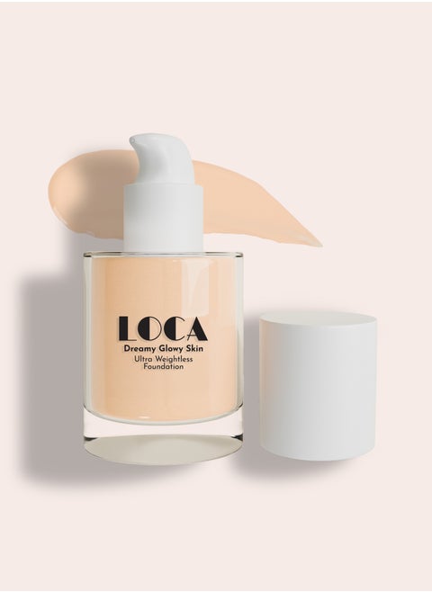 Dreamy Glowy Skin Ultra Weightless Foundation Latte - Light Warm (01)