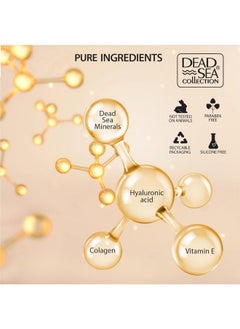 Dead Sea Collection Dead Sea Collection Anti-Wrinkle Night Cream for Face with Hyaluronic Acid and Sea Minerals - Nourishing and Moisturizer Face Cream (1.69 fl.oz)  - Image 2